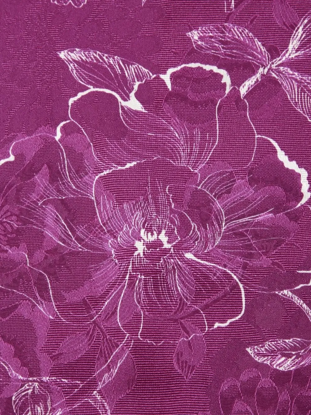 Shanghai Tang Jurk met bloemenprint Paars