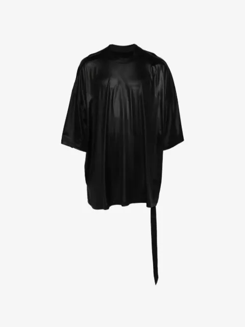 Rick Owens DRKSHDW Tommy T tie-detail T-shirt