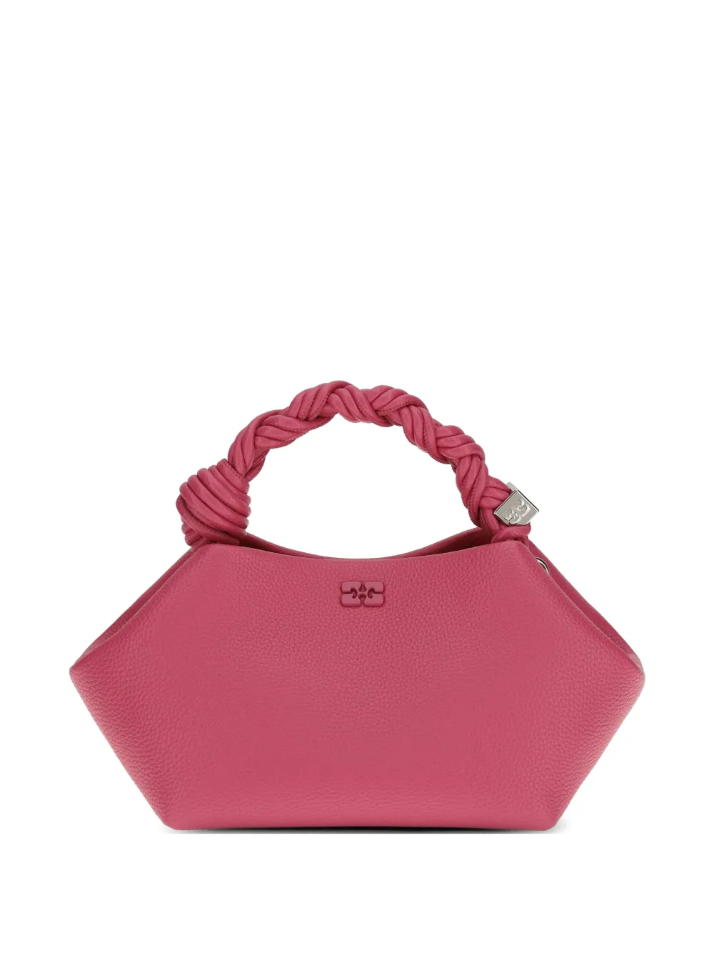 GANNI small Bou grained shoulder bag - Rosa