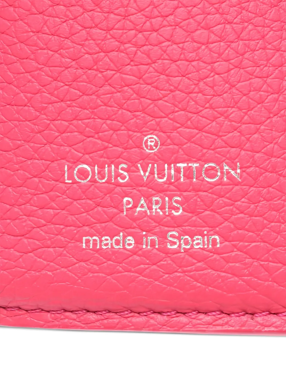 2020 Mini Portefeuil Lock Trifold Leather Wallet