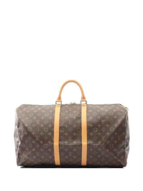 Louis Vuitton Pre-Owned sac boston monogrammé Keepall 55 (2002)