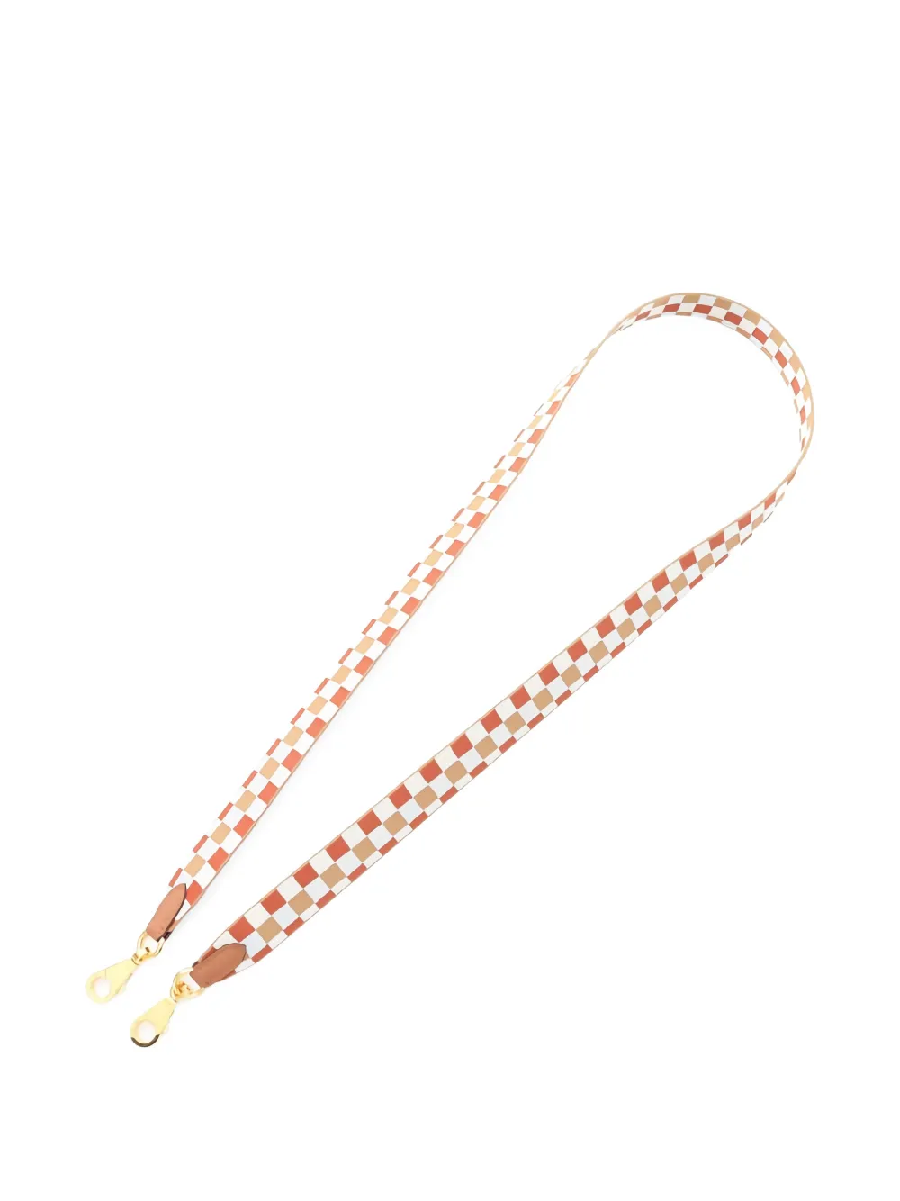 Hermès Pre-Owned 2022 Maxi Bandoulière Quadrille strap - Toni neutri