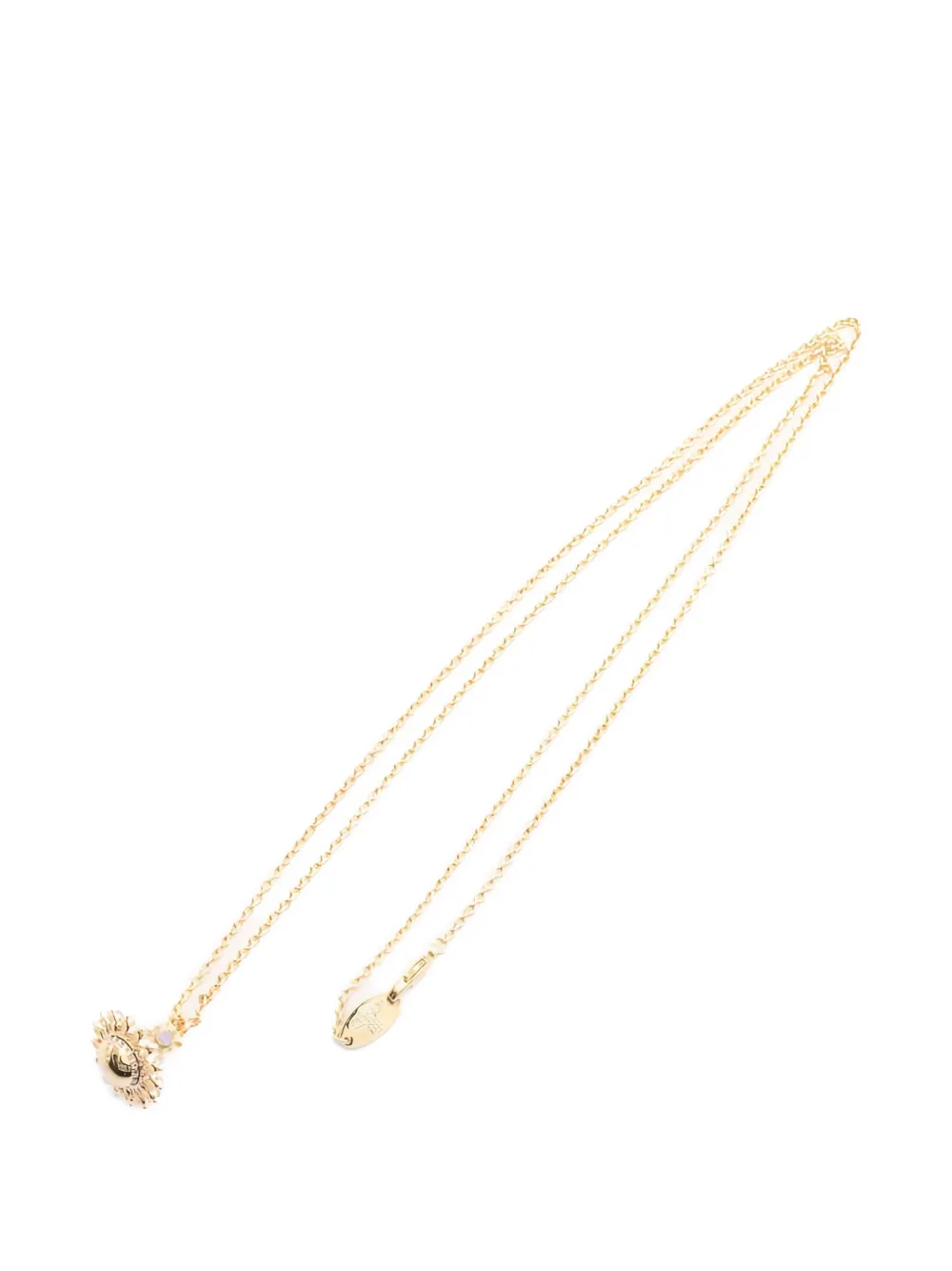 Vivienne Westwood Pre-Owned 1920s Jordana rhinestone necklace - Oro