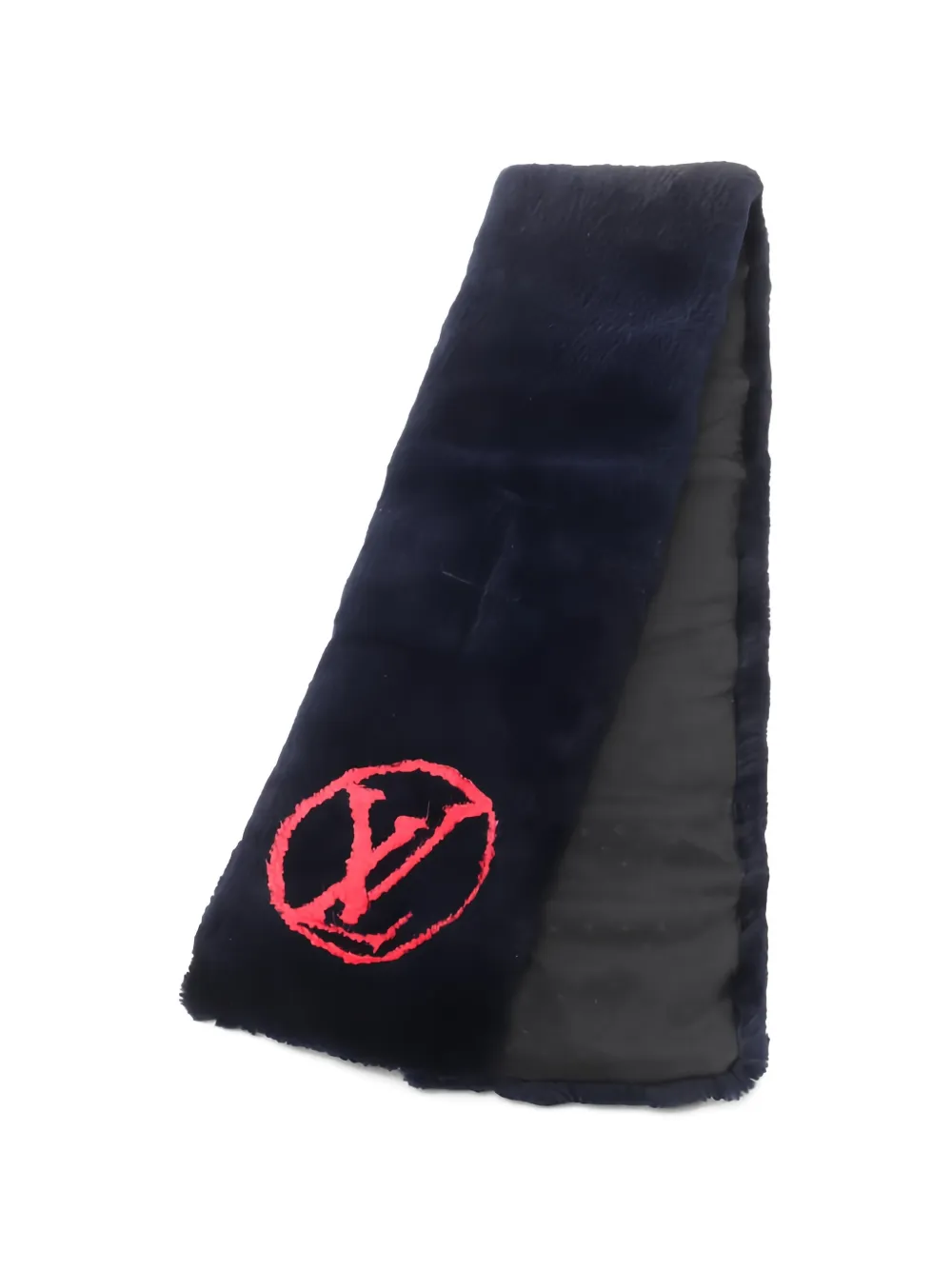 Louis Vuitton Pre-Owned 2017 Vison LV Cozy scarf - Blu