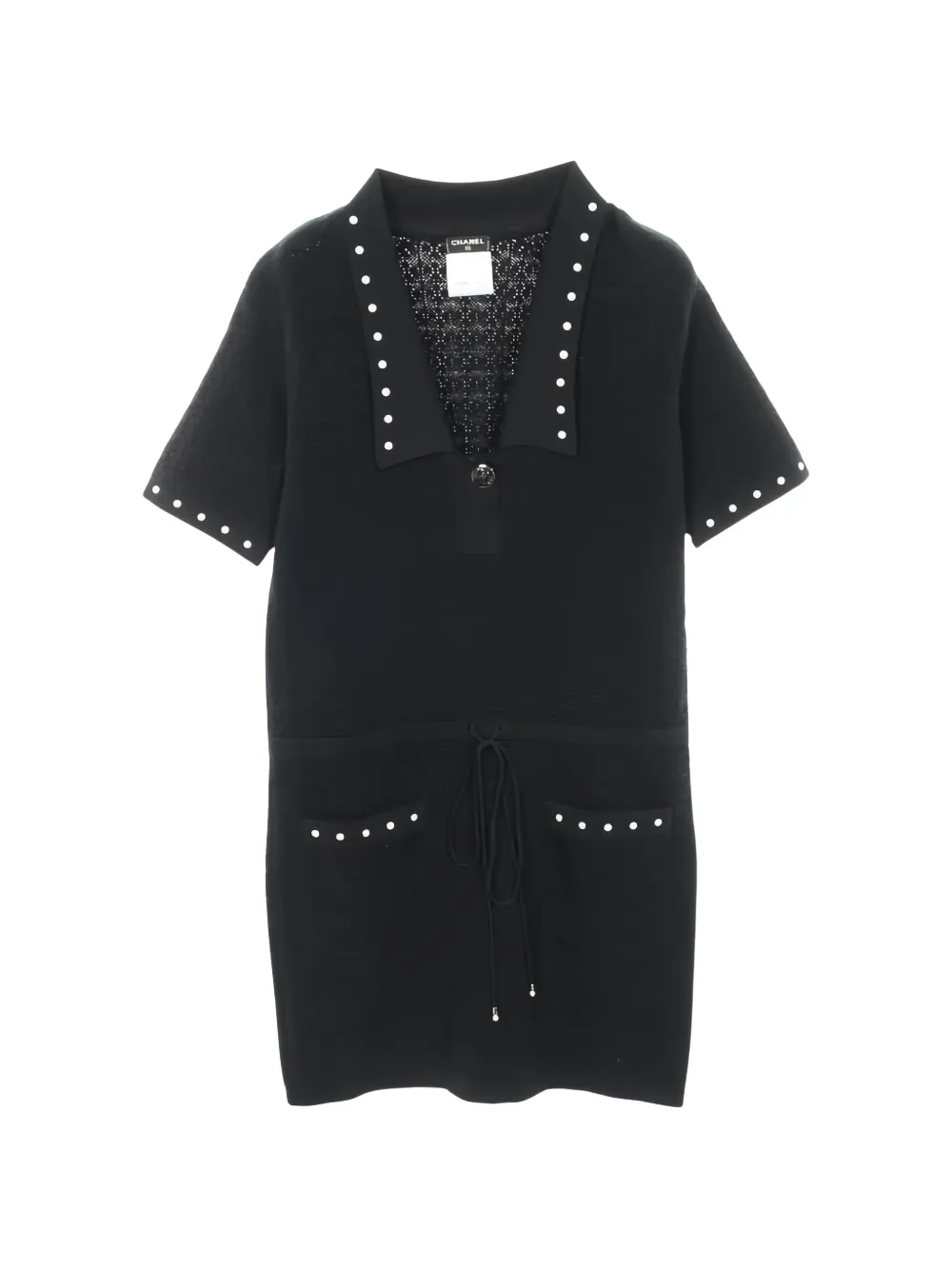 CHANEL Pre-Owned Abito con bottoni 1986-1988 - Nero
