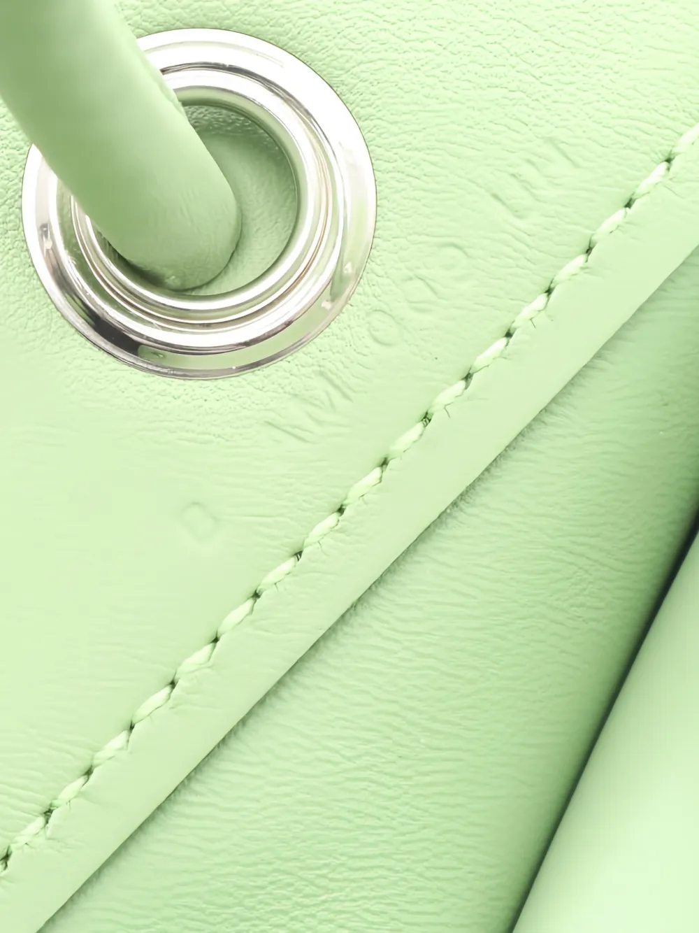 2023 Mini Aline Vert Cricket Leather Shoulder Bag