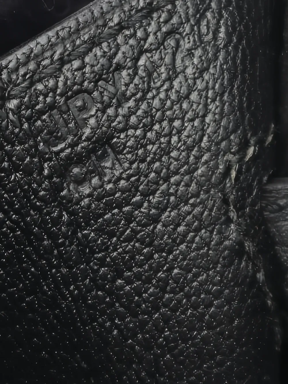 2022 Birkin 25 Textured Leather Tote Bag