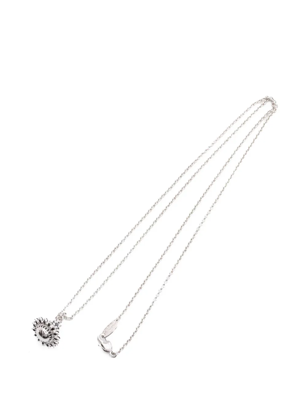 Vivienne Westwood Pre-Owned 2020s Jordana rhinestone necklace - Argento