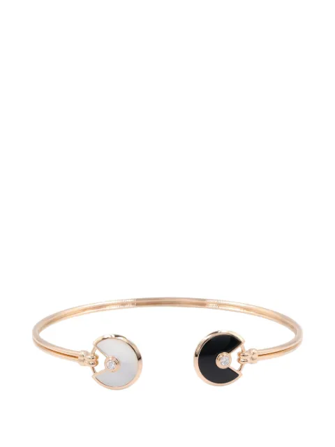 Cartier 2010s Amulette diamond bracelet