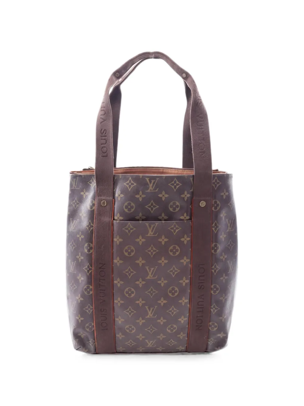 Louis Vuitton Pre-Owned 2008 Hippo Bobur monogram-canvas tote bag - Marrone