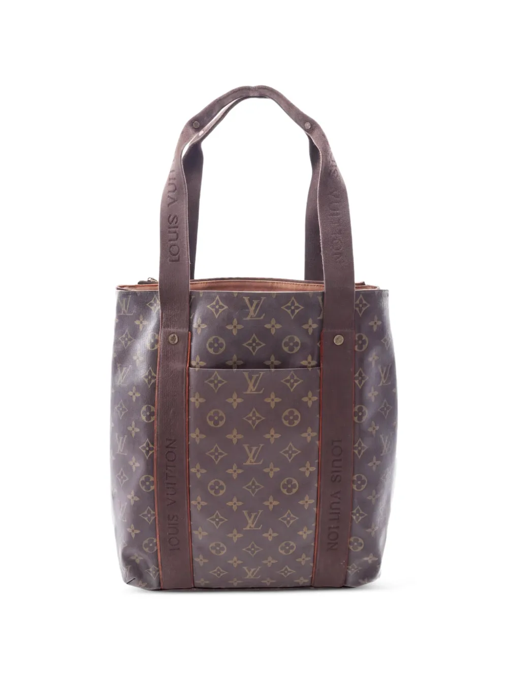 Louis Vuitton Pre-Owned 2008 Hippo Bobur monogram-canvas tote bag - Brown