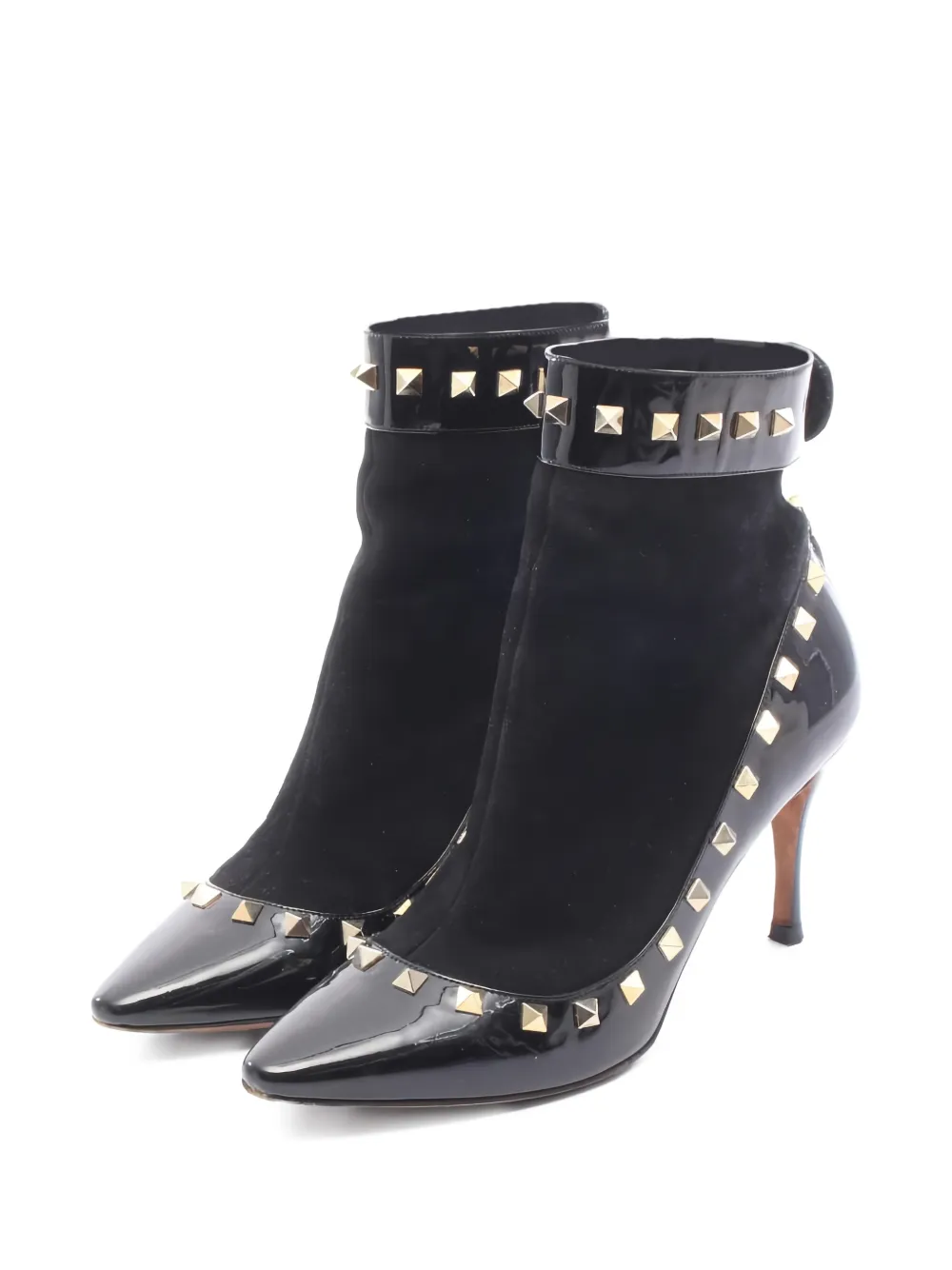 Valentino Garavani Pre-Owned Stivali Rockstud anni 2000 - Nero