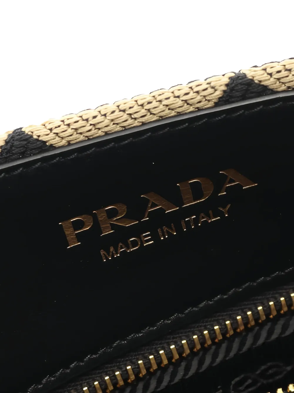 2010s Triangolo-Jacquard Tote Bag