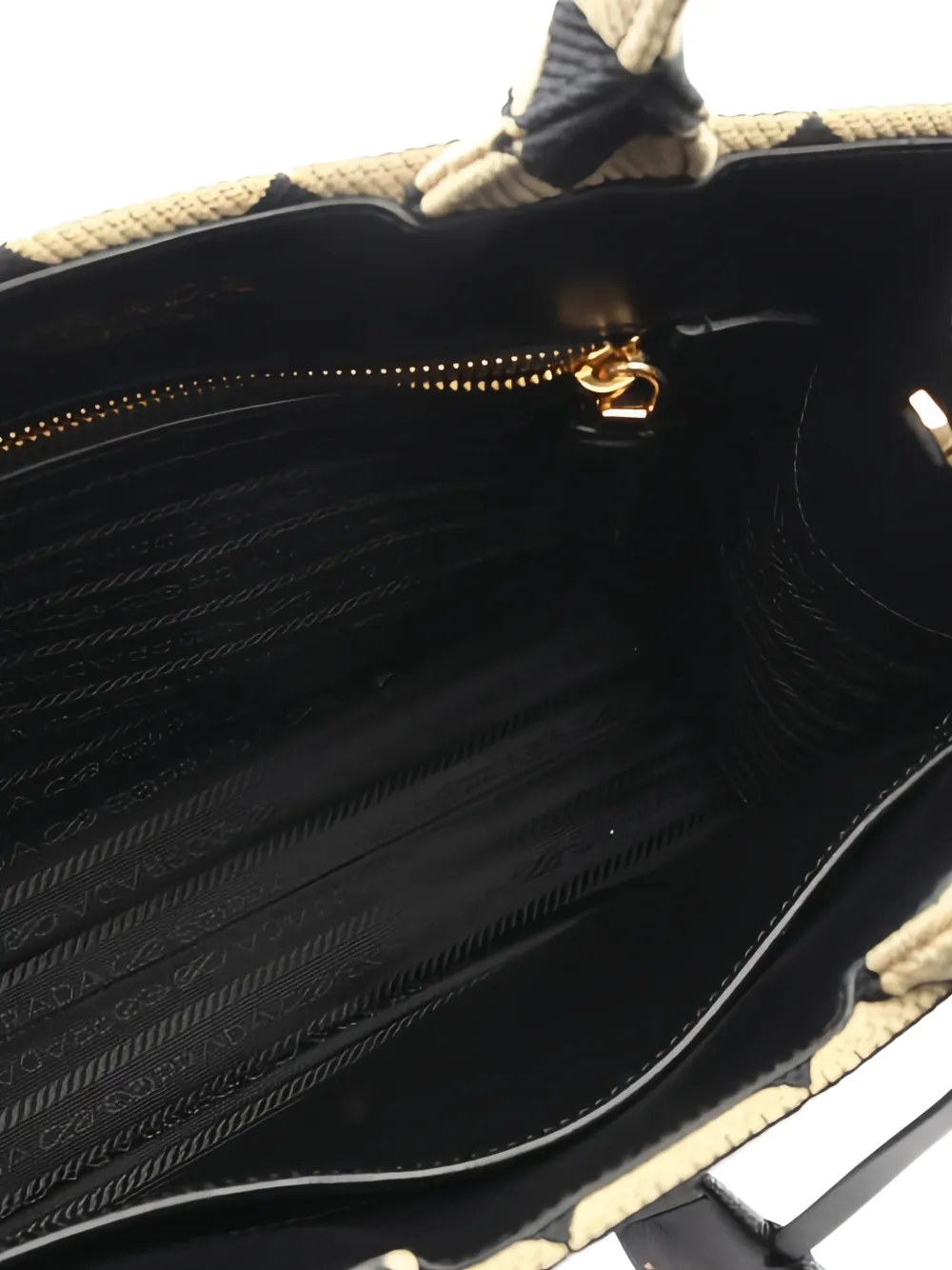 2010s Triangolo-Jacquard Tote Bag