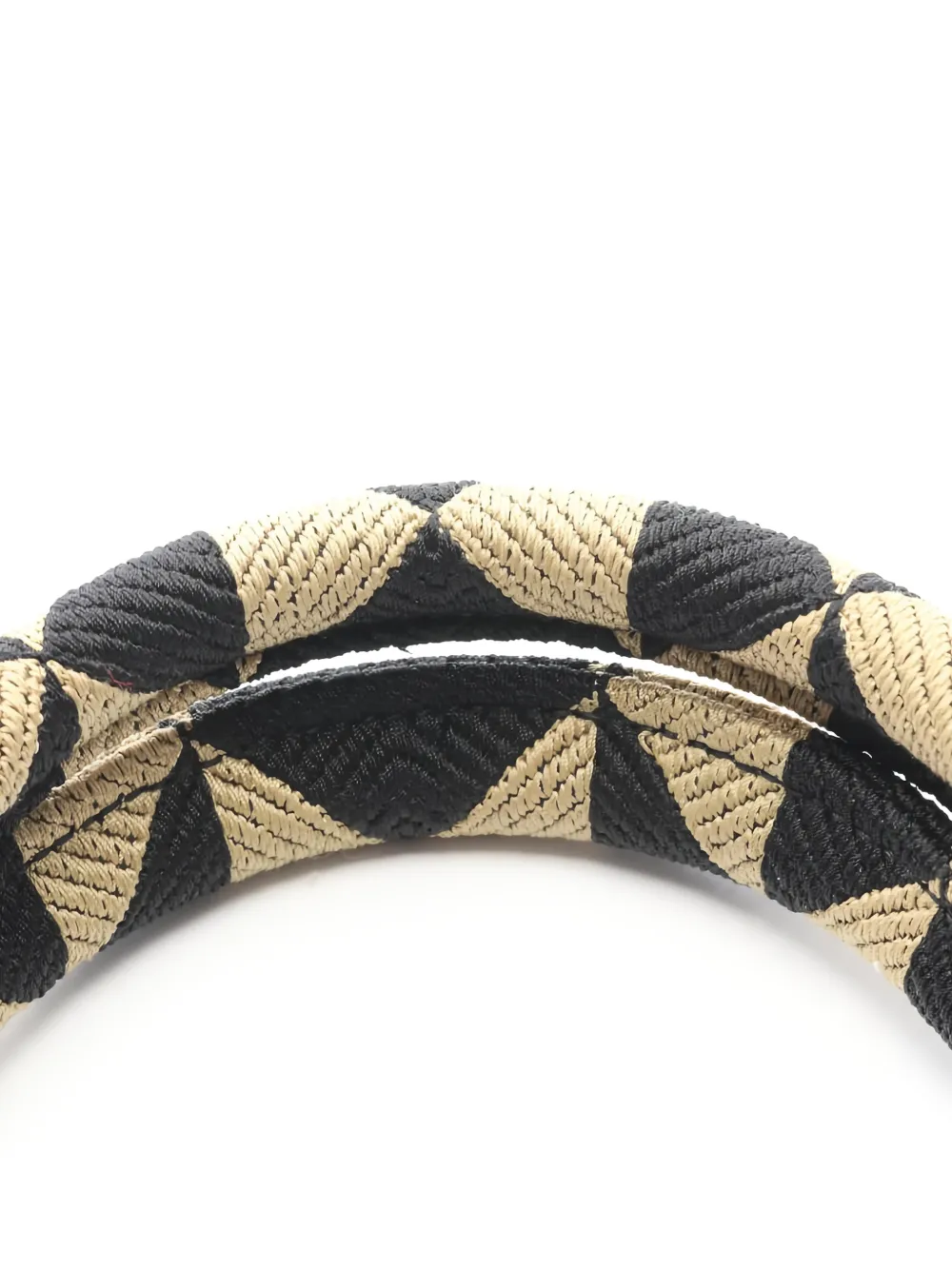 2010s Triangolo-Jacquard Tote Bag