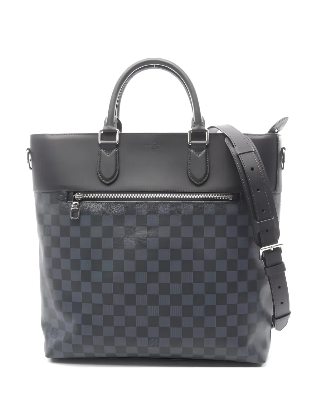 Louis Vuitton Pre-Owned 2016 Newport Damier leather tote bag - Nero