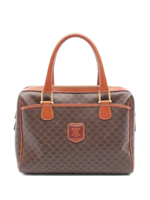 Celine Pre-Owned 2000s mini Macadam leather-handle tote bag