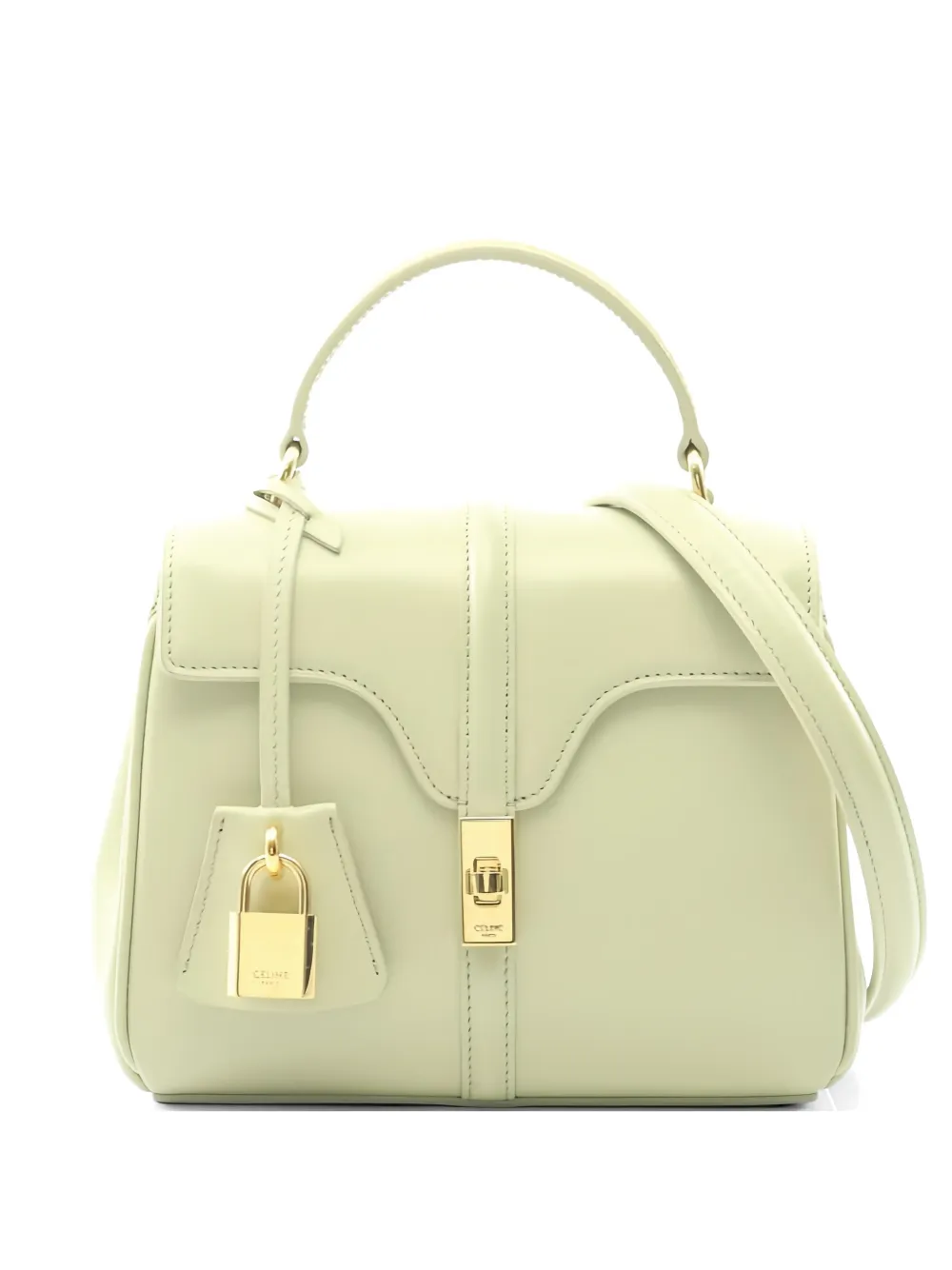 Celine Pre-Owned 2010s 16 Seize mini bag - Verde