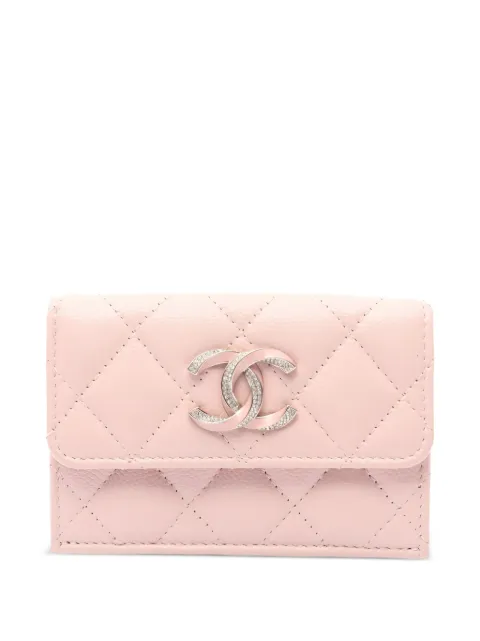 CHANEL Pre-Owned 2021 matelasse trifold wallet
