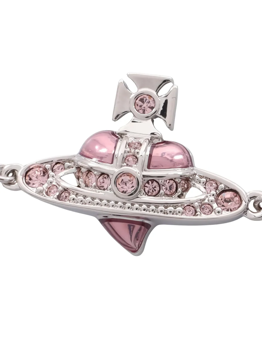 2020s New Diamante Heart Bracelet