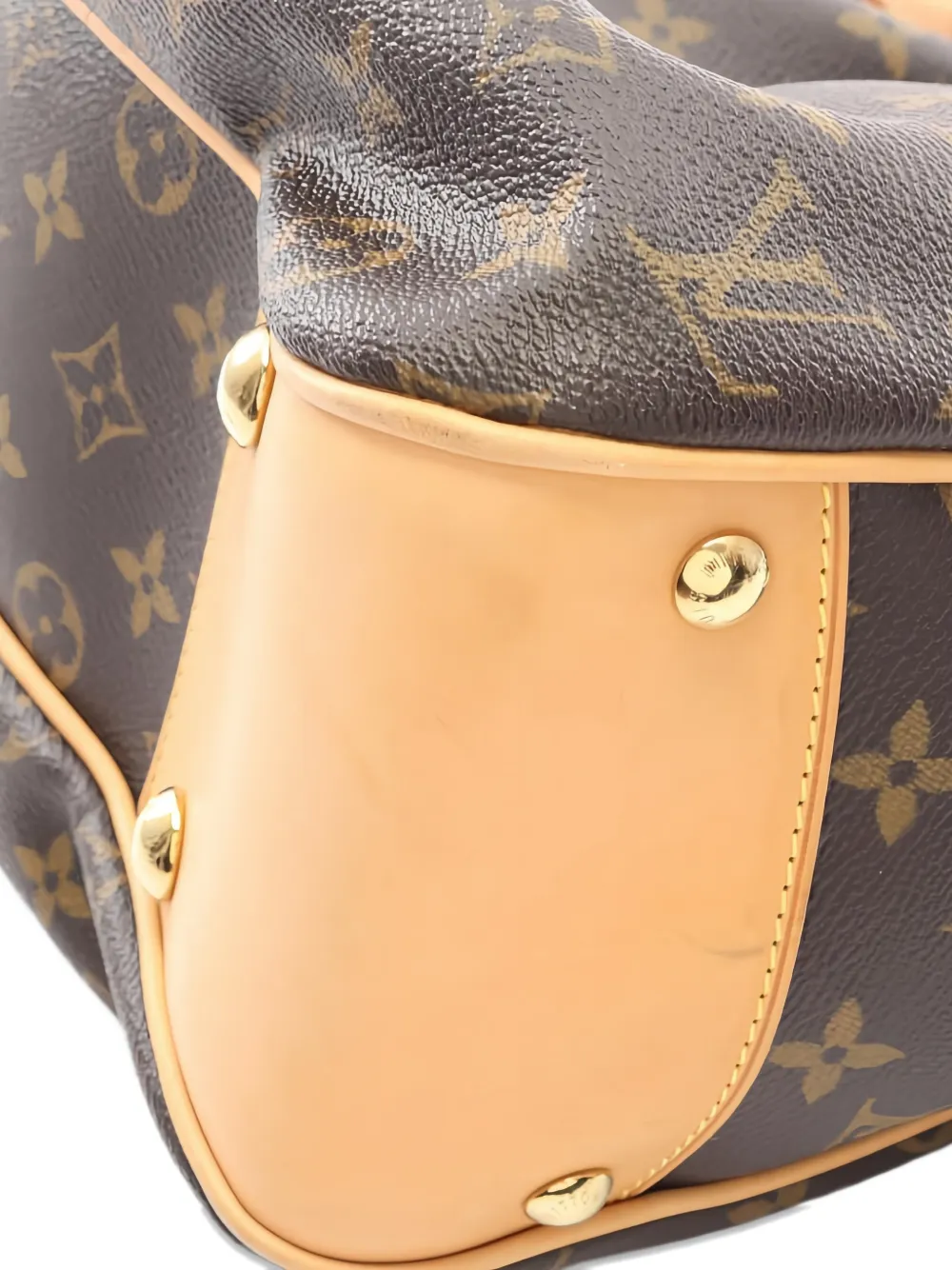 2009 Boesi Mm Monogram Shoulder Bag