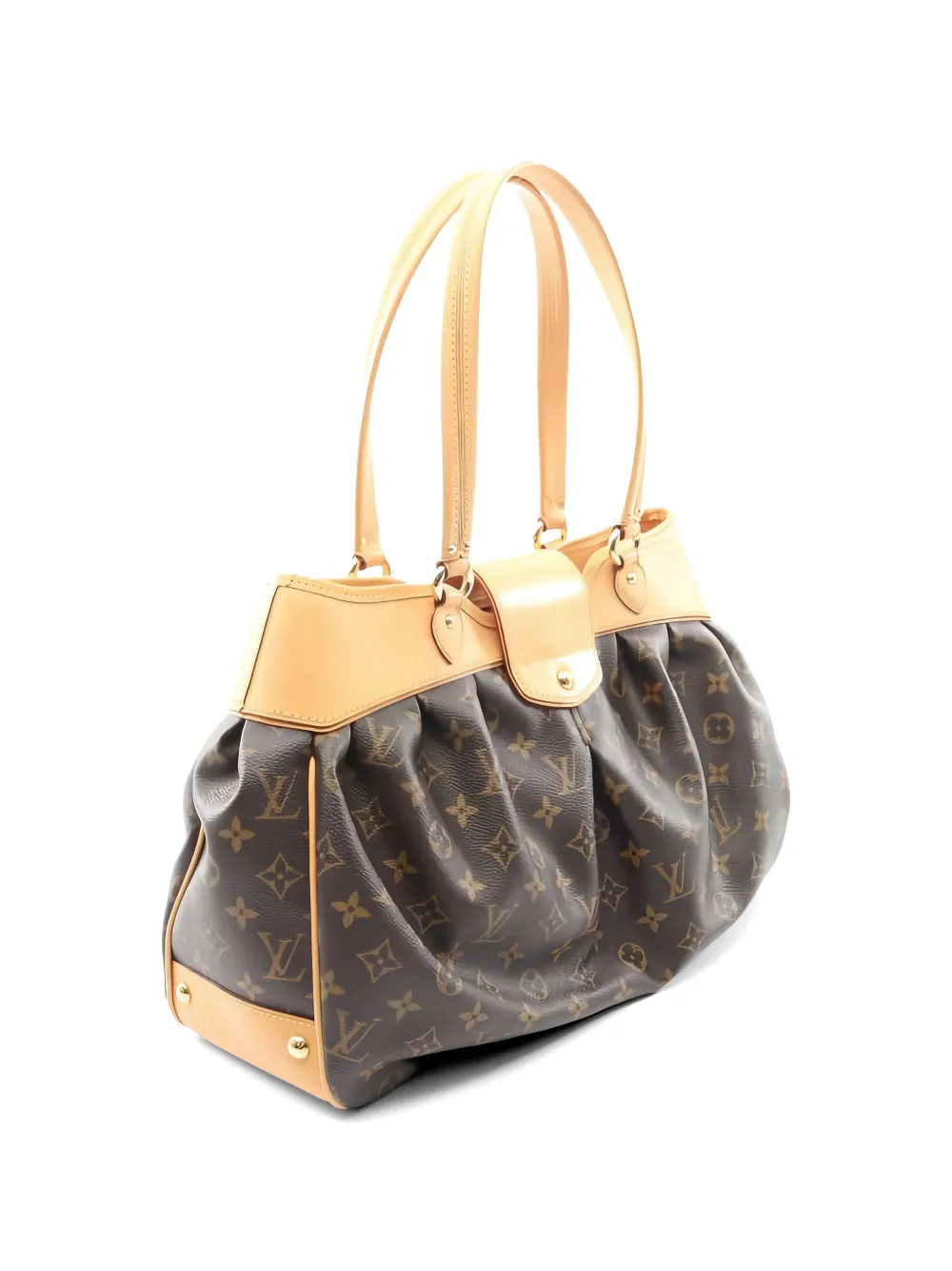 2009 Boesi Mm Monogram Shoulder Bag