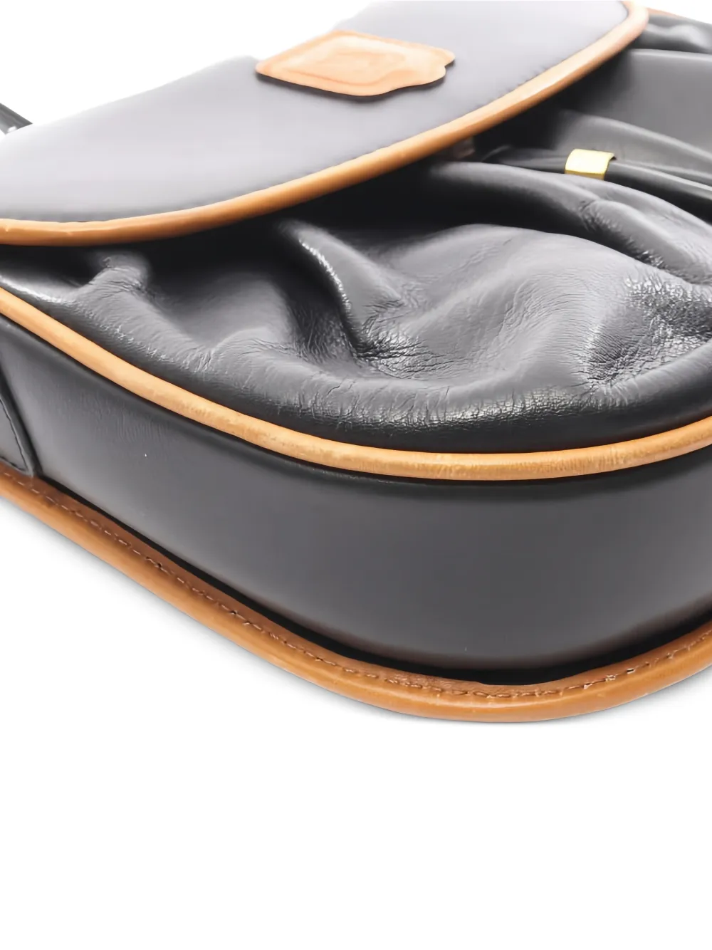2000s Leather Shoulder Bag