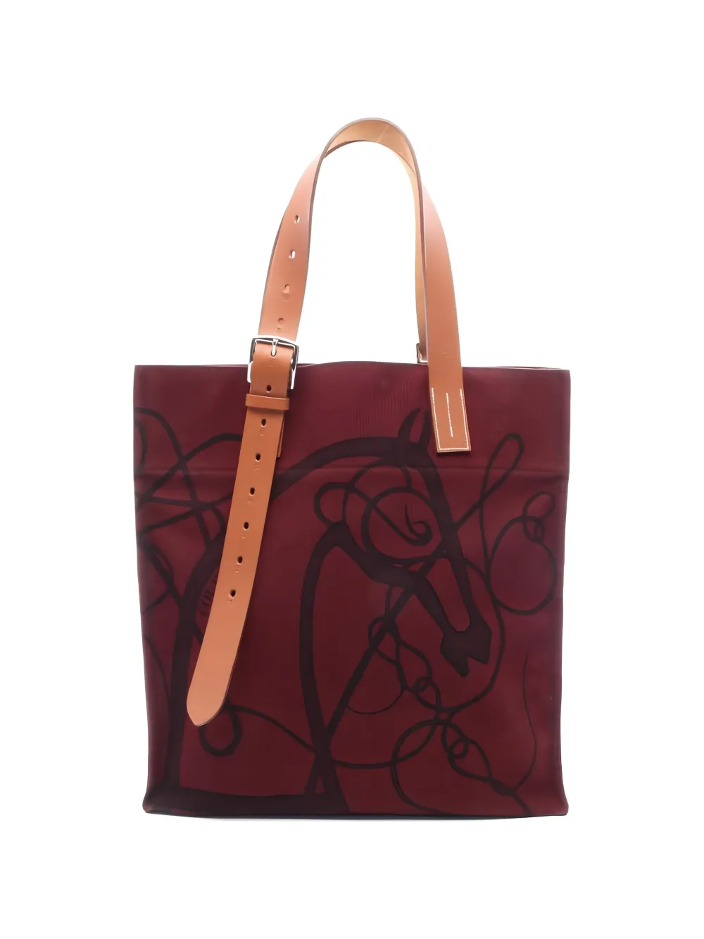 Hermès Pre-Owned 2013 Coup de Fouet Etrivière Shopping shoulder bag - Rosso