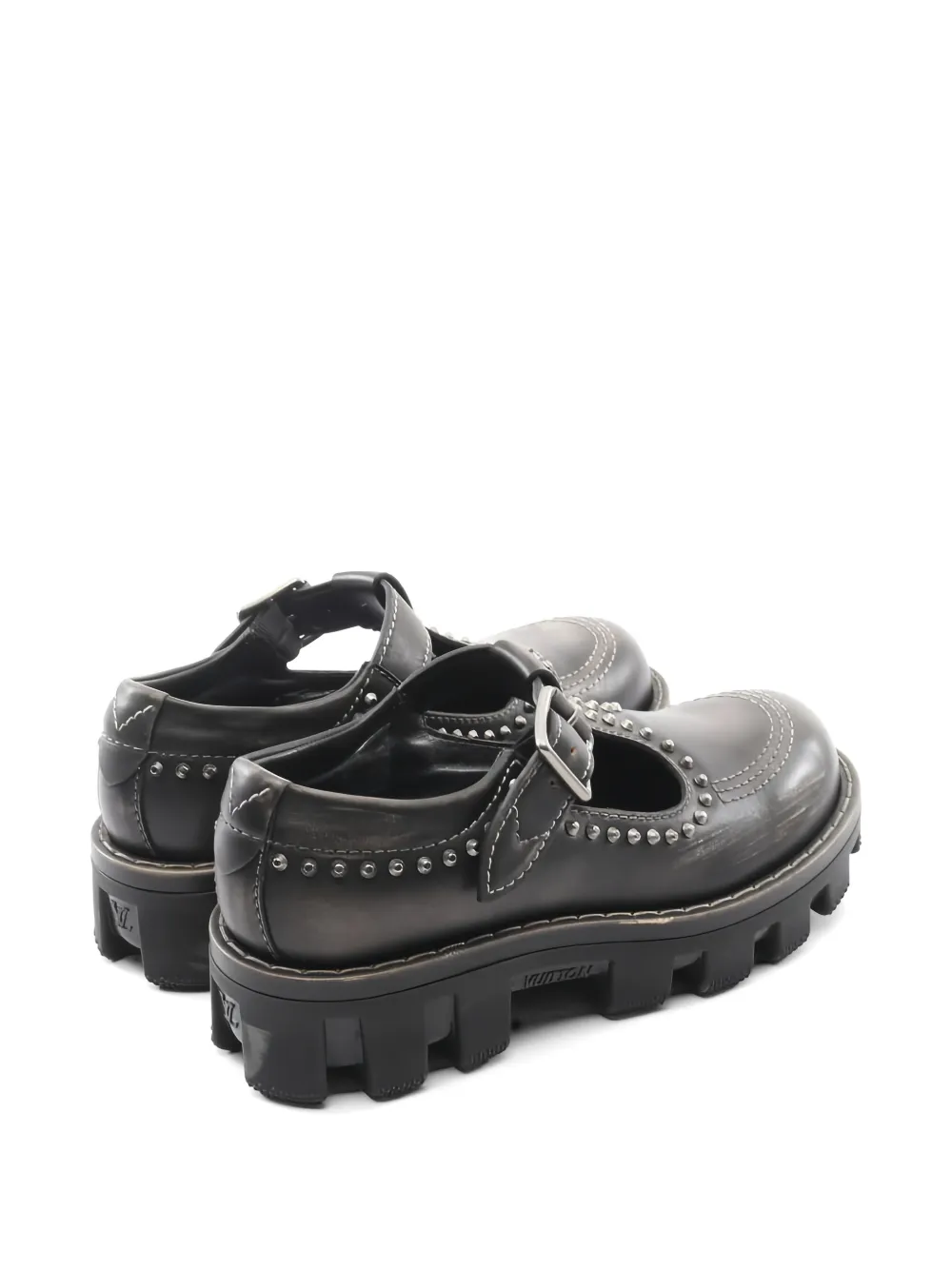  Louis Vuitton Pre-owned 2024 Lv Checker Loafers - Black 