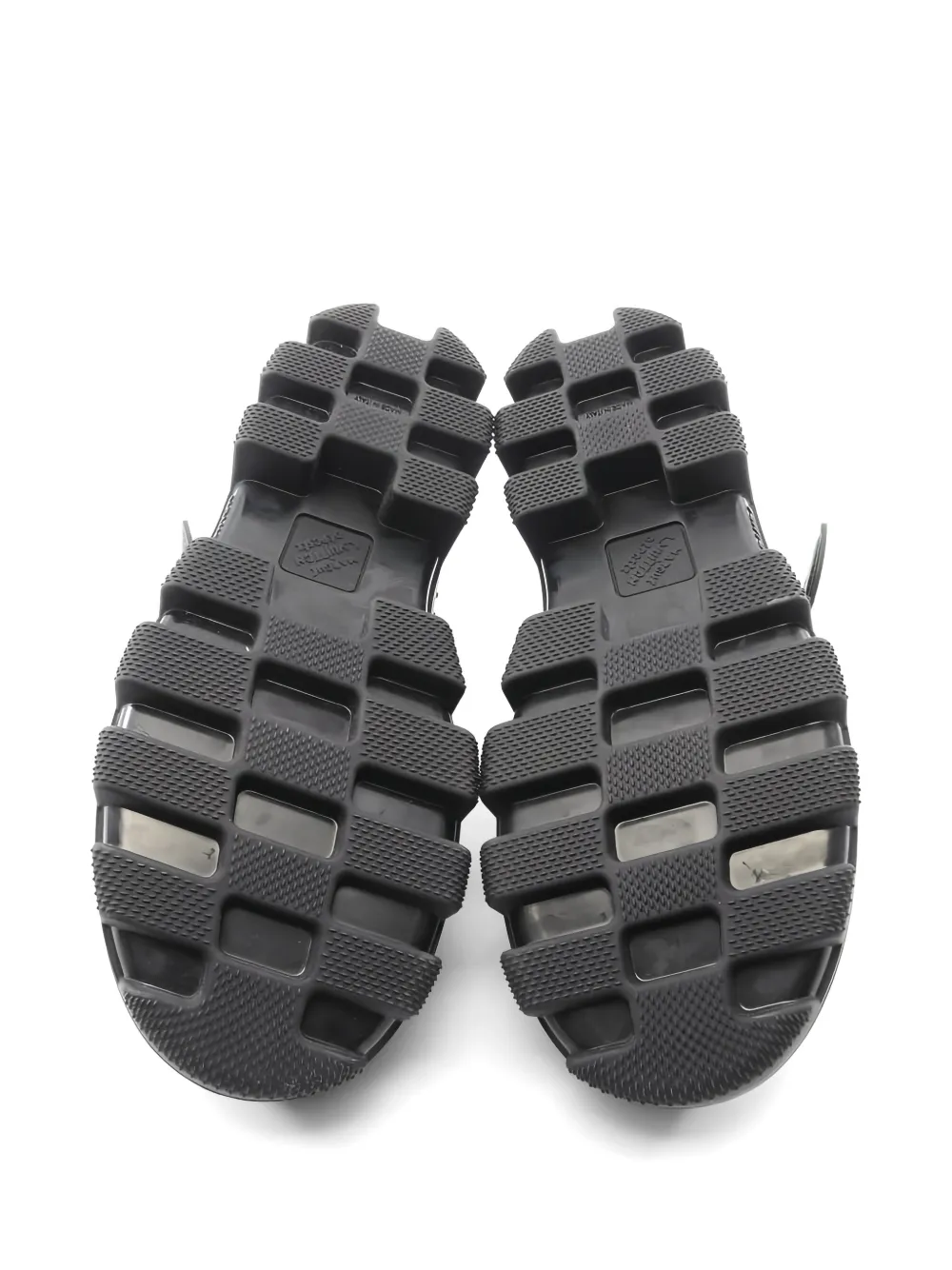  Louis Vuitton Pre-owned 2024 Lv Checker Loafers - Black 