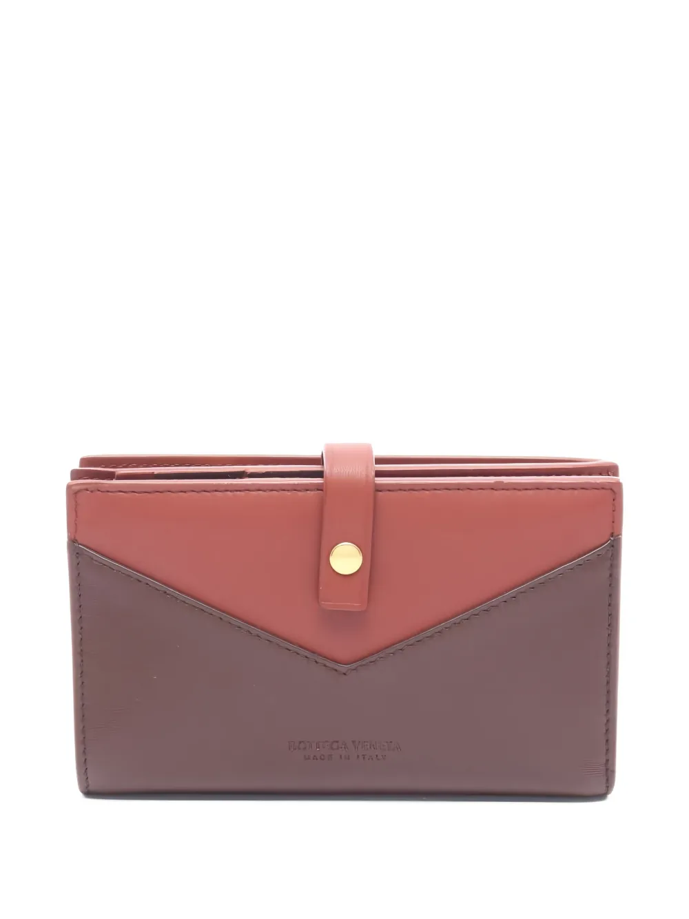 Bottega Veneta Pre-Owned 2010s bi-fold leather wallet - Marrone