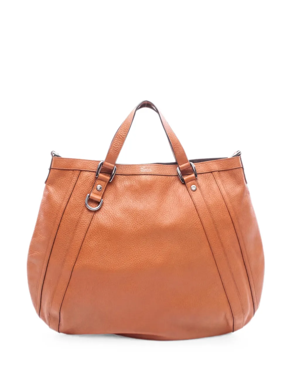 Gucci Pre-Owned 00s Abbey leather tote bag - Arancione