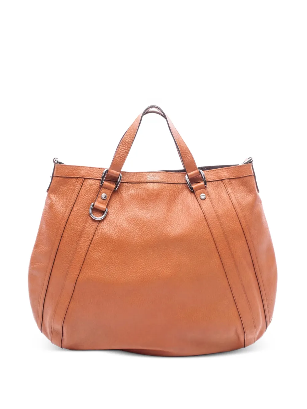 Gucci Pre-Owned 00s Abbey leather tote bag - Arancione