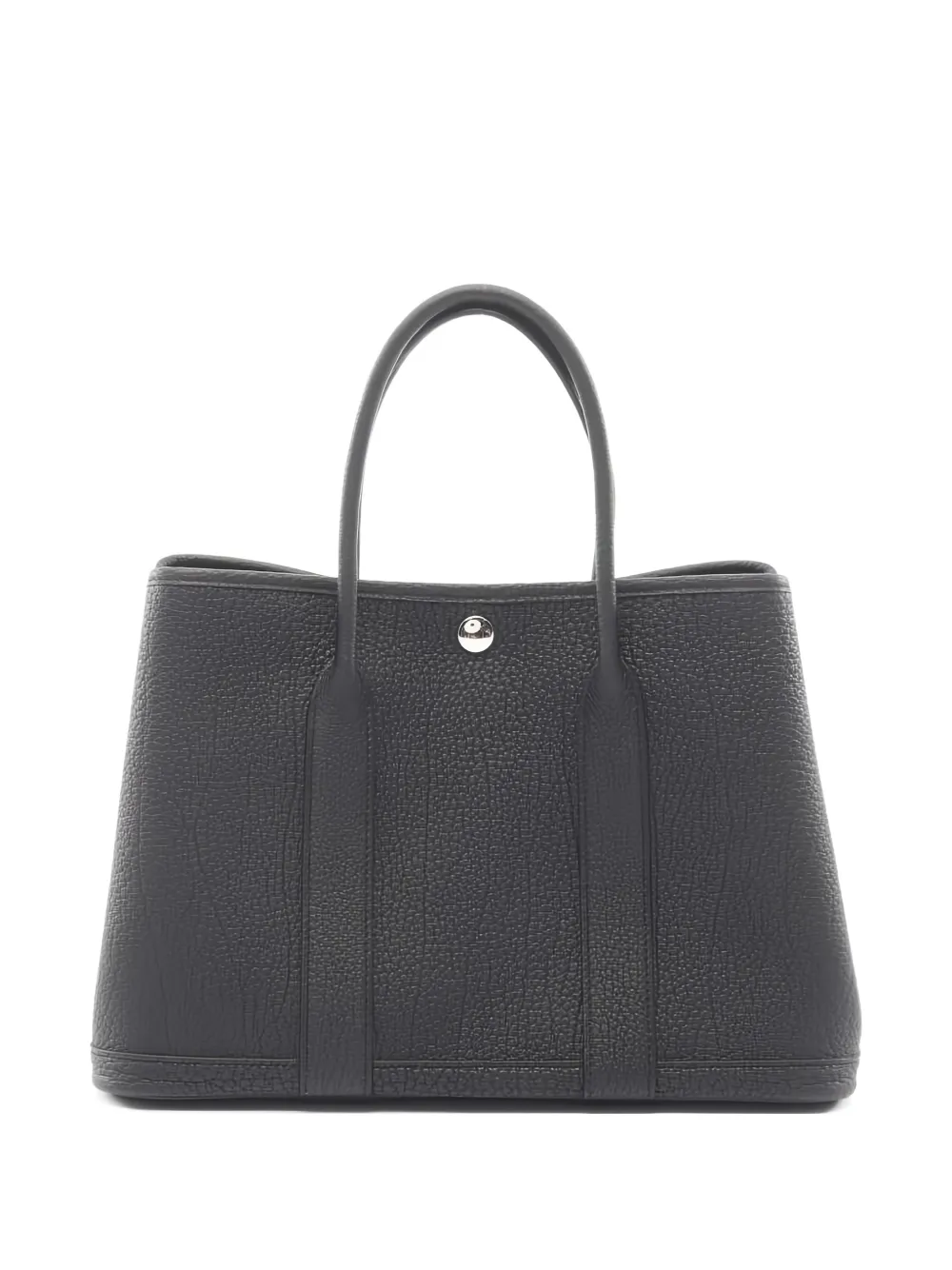 Hermès Pre-Owned 2025 TPM Garden Party grained-leather tote bag - Nero