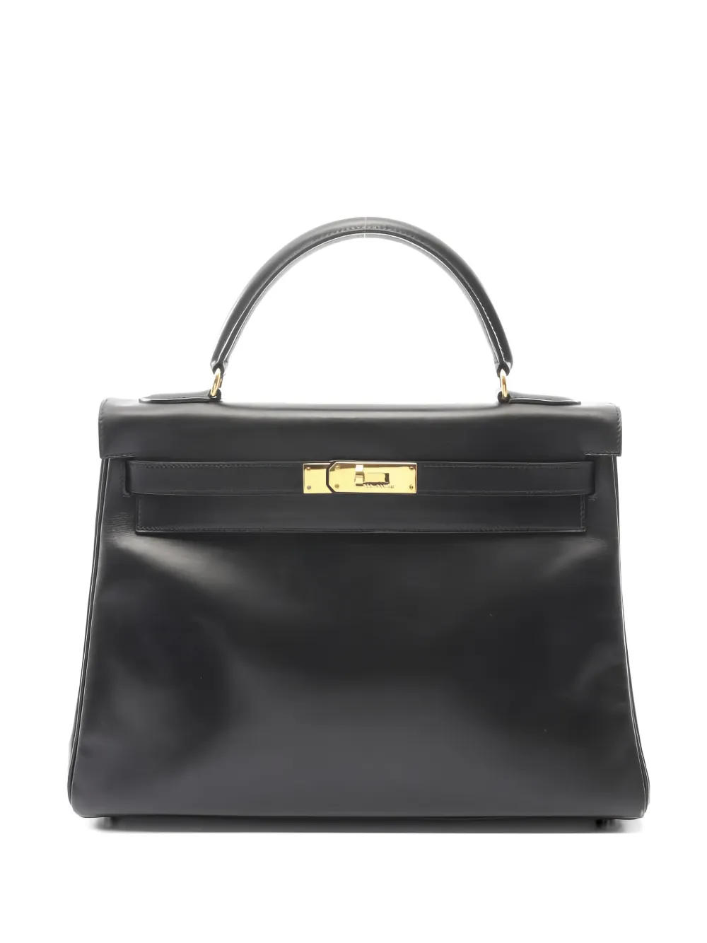 Hermès Pre-Owned 1995 32 Kelly leather tote bag - Nero