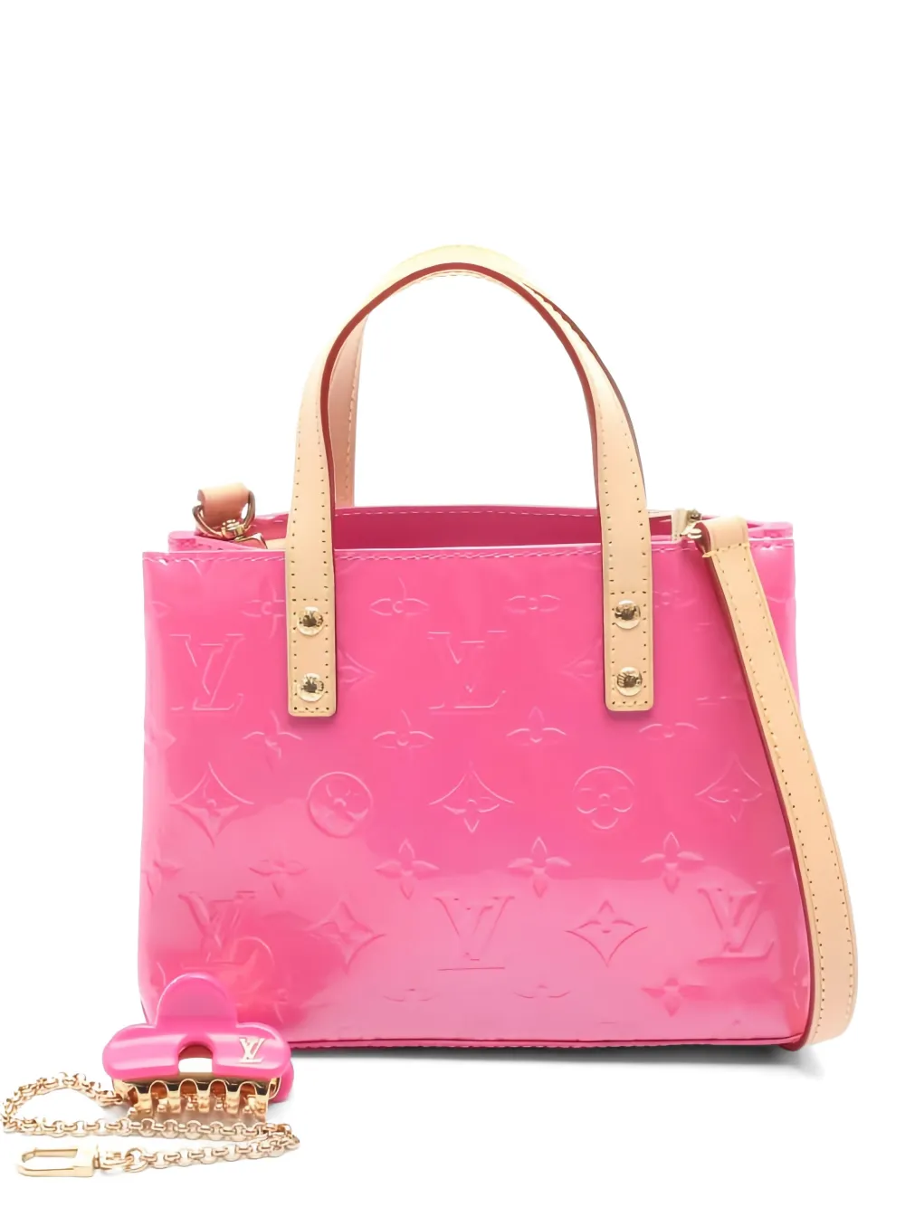 Louis Vuitton Pre-Owned 2010s PM Reed Vernis tote bag - Rosa