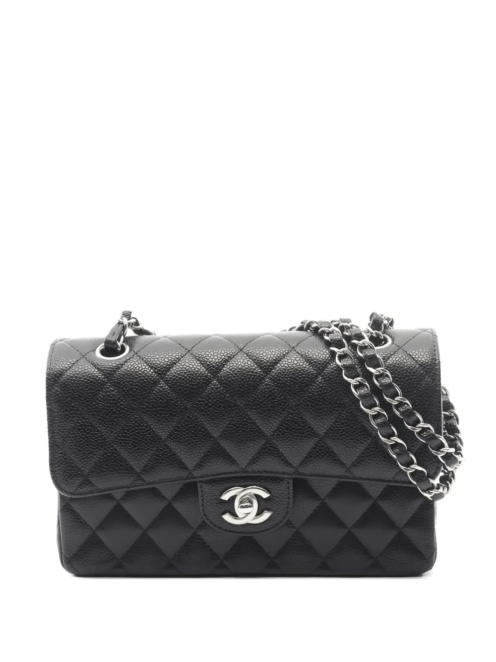 CHANEL Pre-Owned 2021 Double Flap chain shoulder bag - Nero