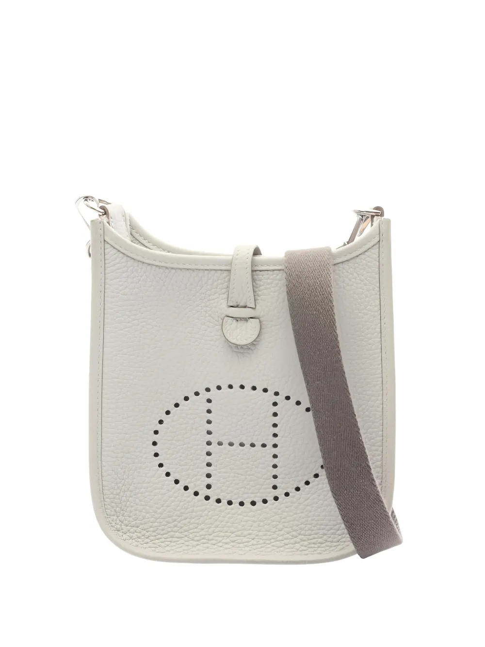 Hermès Pre-Owned 2020s TPM Evelyn Amazon perforated shoulder bag - Grey