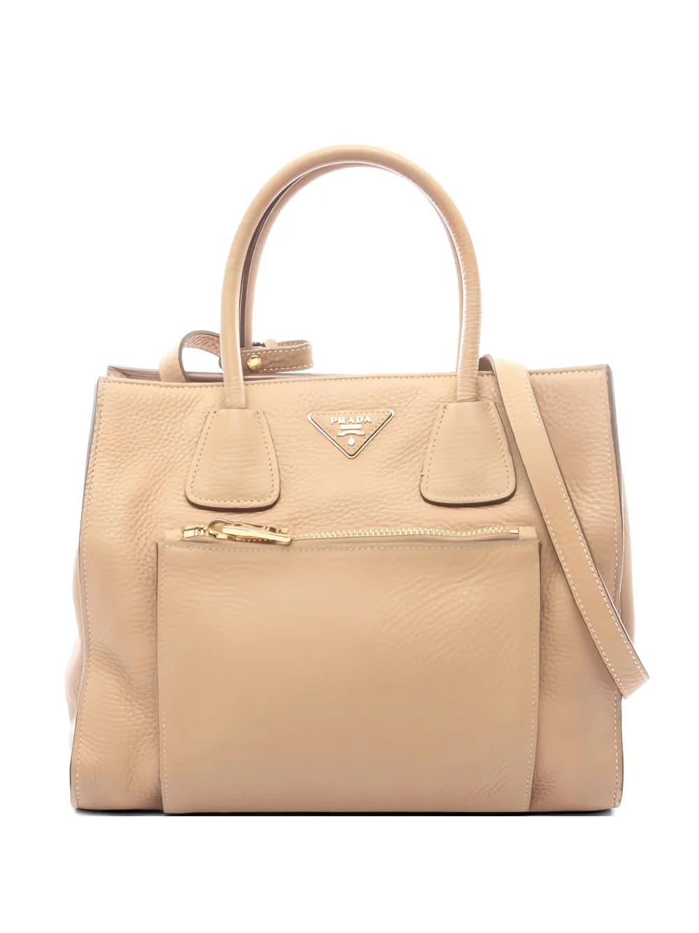 Prada Pre-Owned 2000s Vitello Daino leather bag - Toni neutri