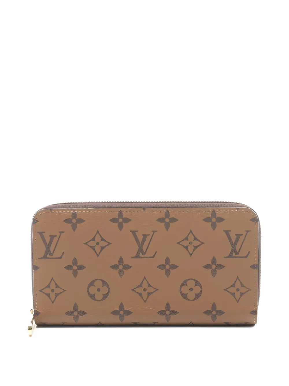 Louis Vuitton Pre-Owned 2021 Reverse Monogram zip wallet - Toni neutri