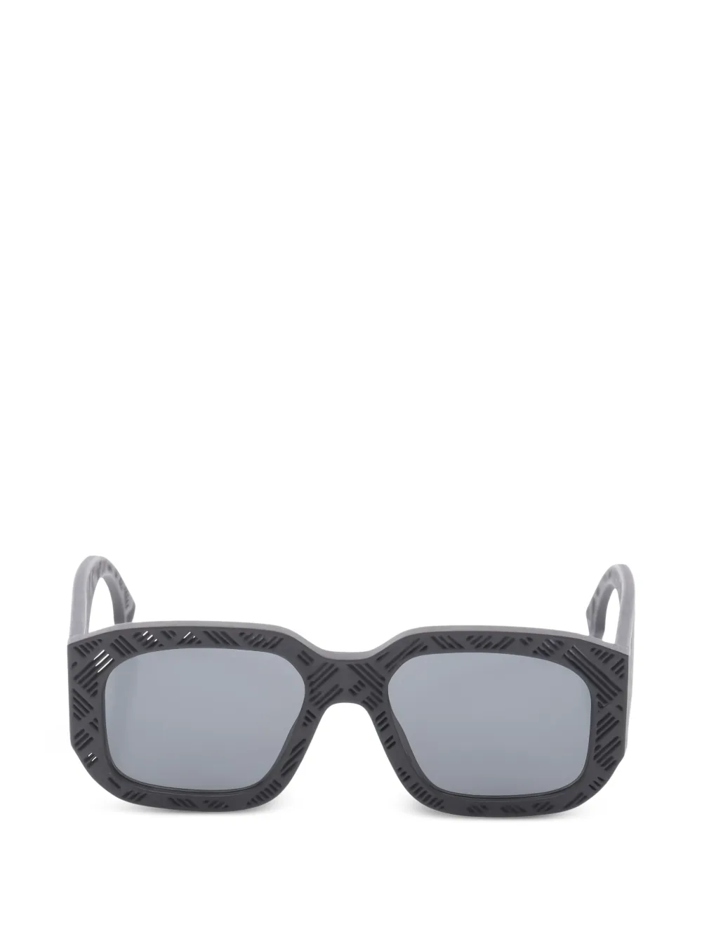 Fendi Pre-Owned 2020s FF pattern sunglasses - Grigio