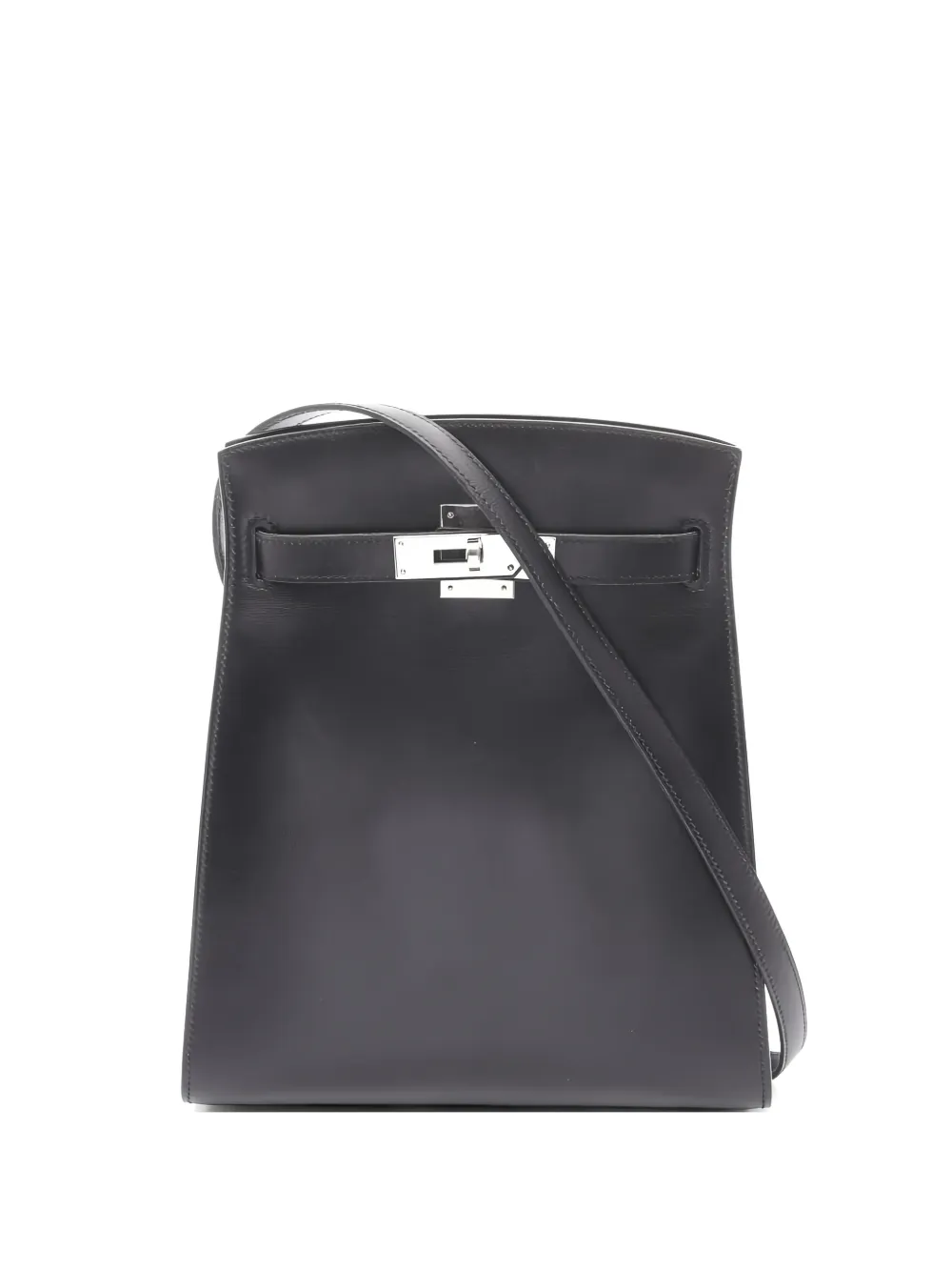 Hermès Pre-Owned 2001 MM Kelly Sports leather shoulder bag - Nero