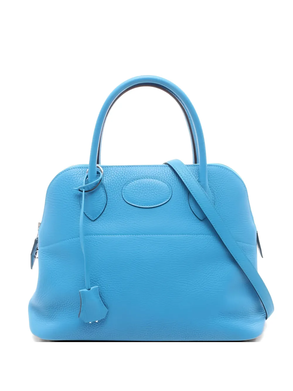 Hermès Pre-Owned 2017 31 Bolide leather handbag - Blu