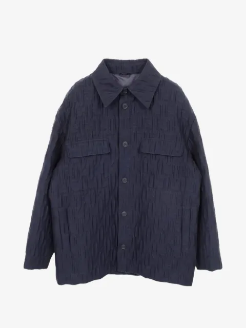 Fendi Pre-Owned 2010s FF embossed shirt jacket