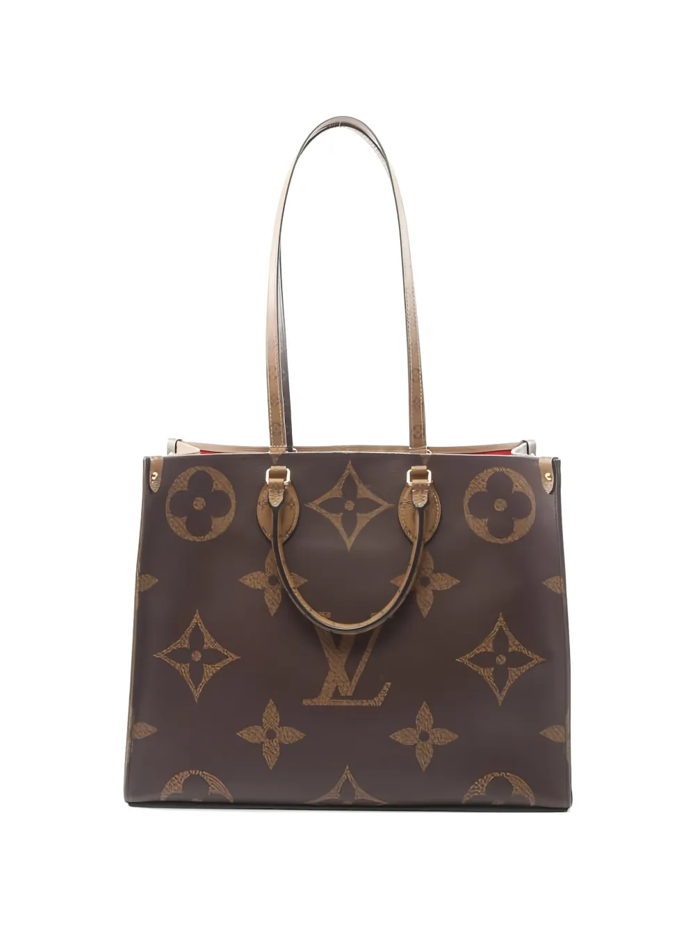 Louis Vuitton Pre-Owned 2019 GM OnTheGo Monogram shoulder bag - Marrone