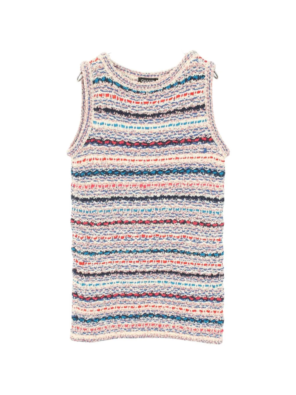 CHANEL Pre-Owned 1986-1988 Gripoa button knit dress - Pink