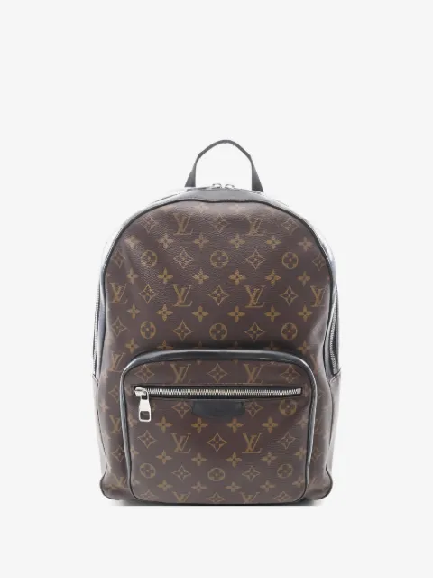 Louis Vuitton Pre-Owned 2017 조쉬 모노그램 마카사르 백팩