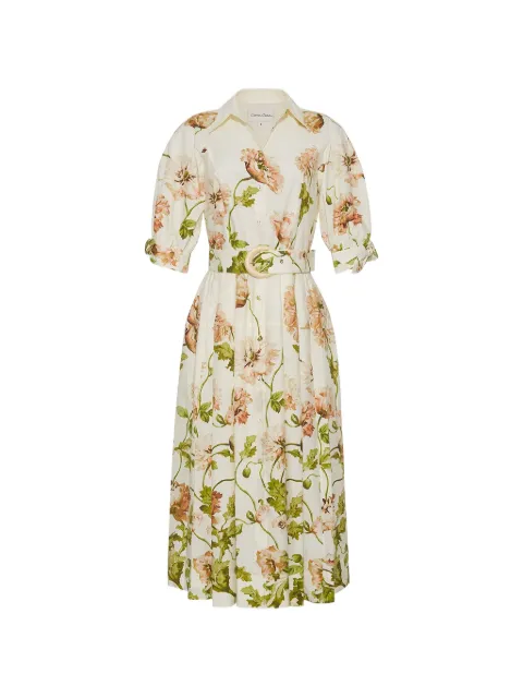 Cara Cara Caro belted midi dress