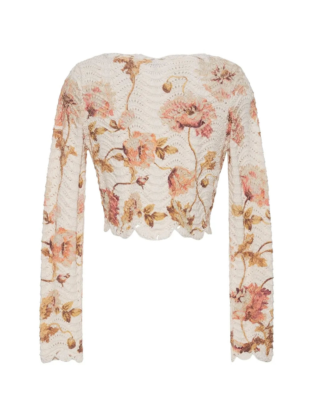 Sally Floral-Pattern Cardigan