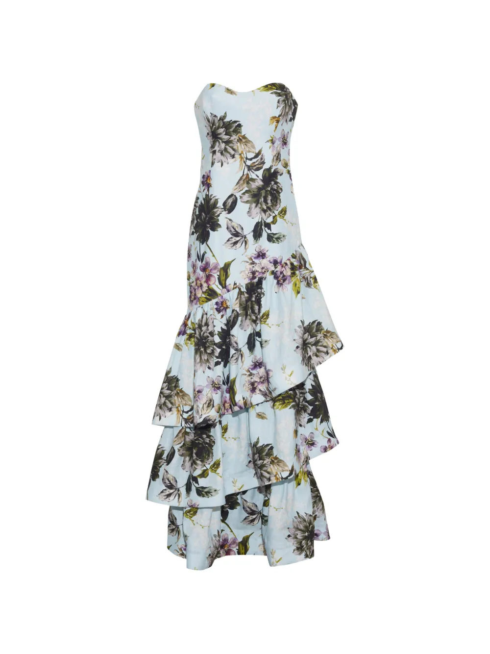 Cara Cara Willa strapless maxi dress - Blu